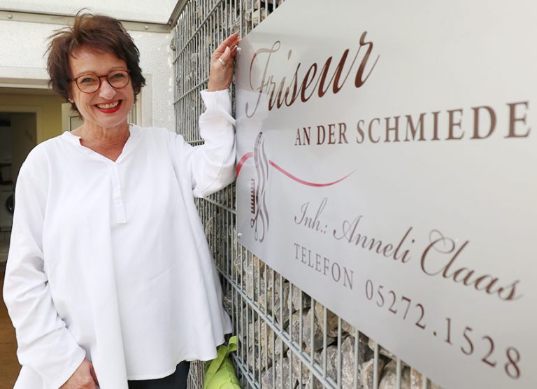 Friseur an der Schmiede