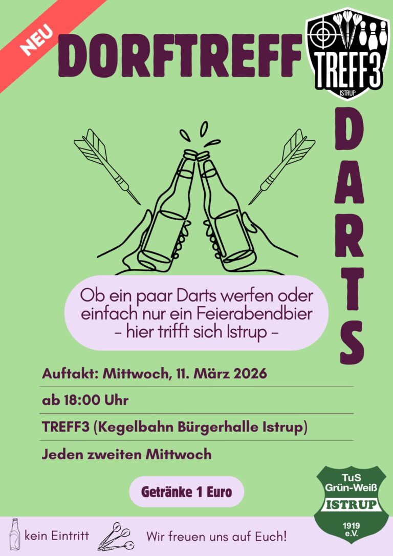 NEU – Istruper Dorftreff ab 11.03.2026 !!!