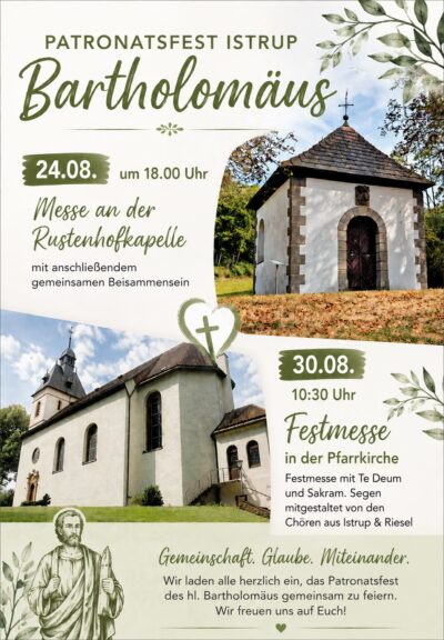 Bartholomäus-Fest 2026 in Istrup
