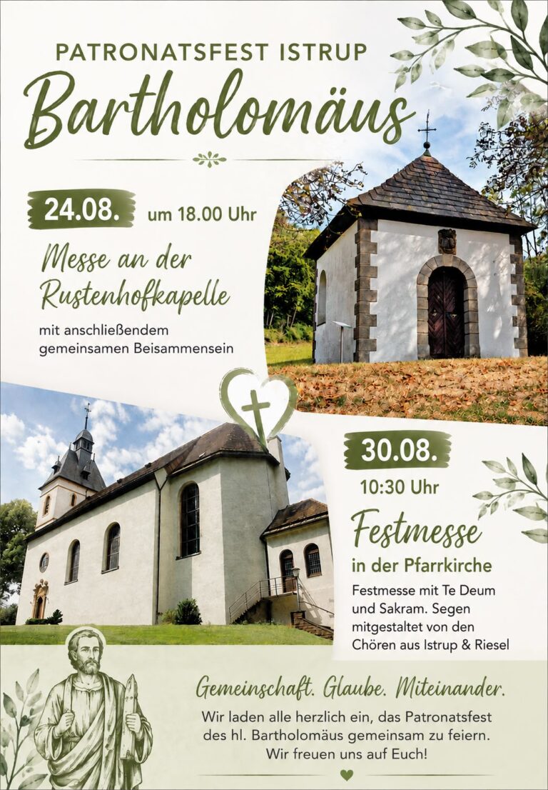 Bartholomäus-Fest 2026 in Istrup