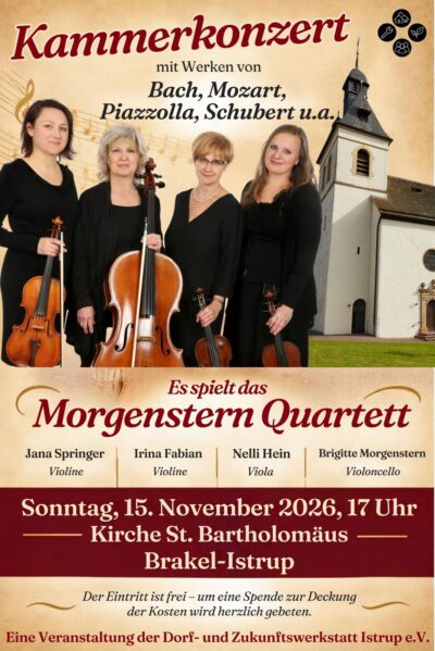 Konzert in der Istruper Pfarrkirche 15.11.2026
