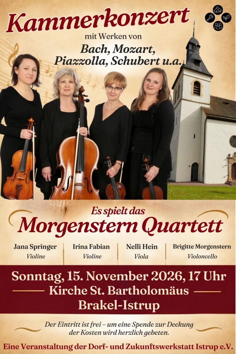 Konzert in der Istruper Pfarrkirche 15.11.2026